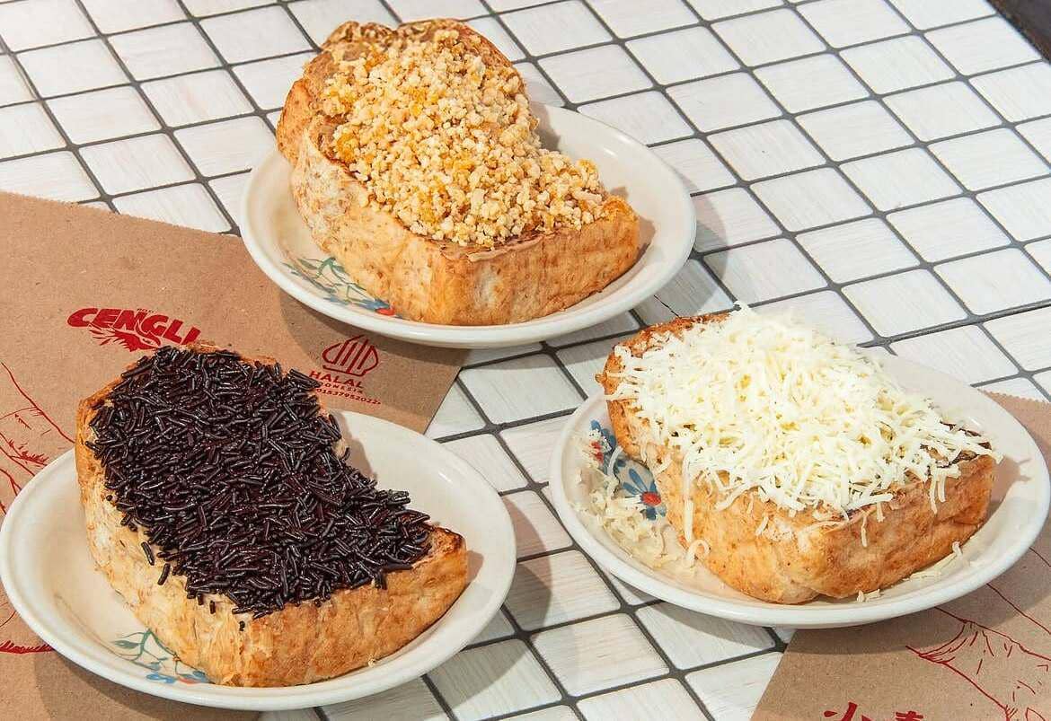 potret menu makanan di Roti Cengli