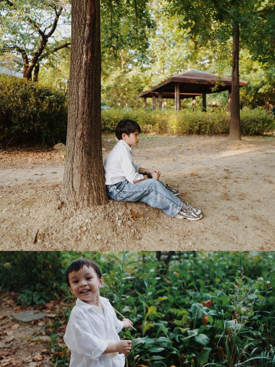 Rey Mbayang dan Dinda Hauw ajak anak Children's Grand Park, Seoul