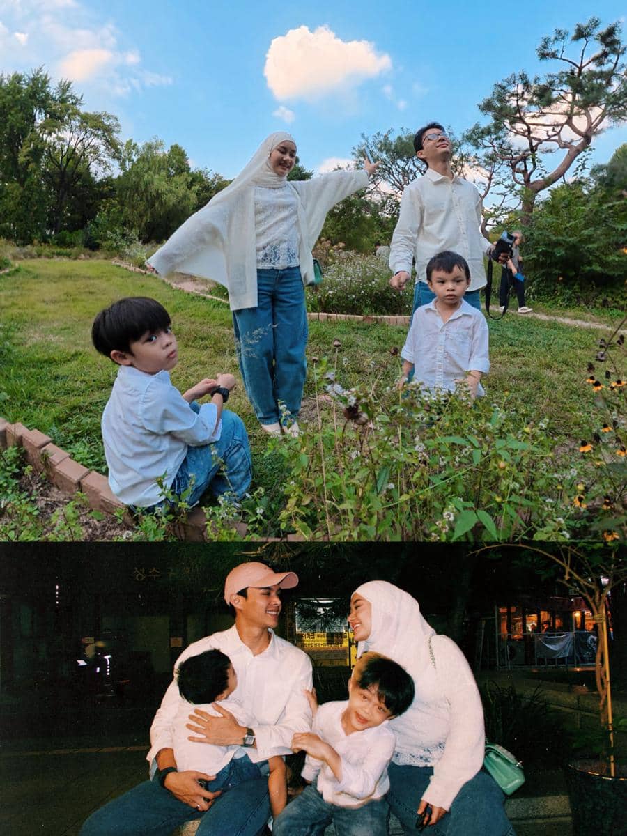 Rey Mbayang dan Dinda Hauw ajak anak Children's Grand Park, Seoul