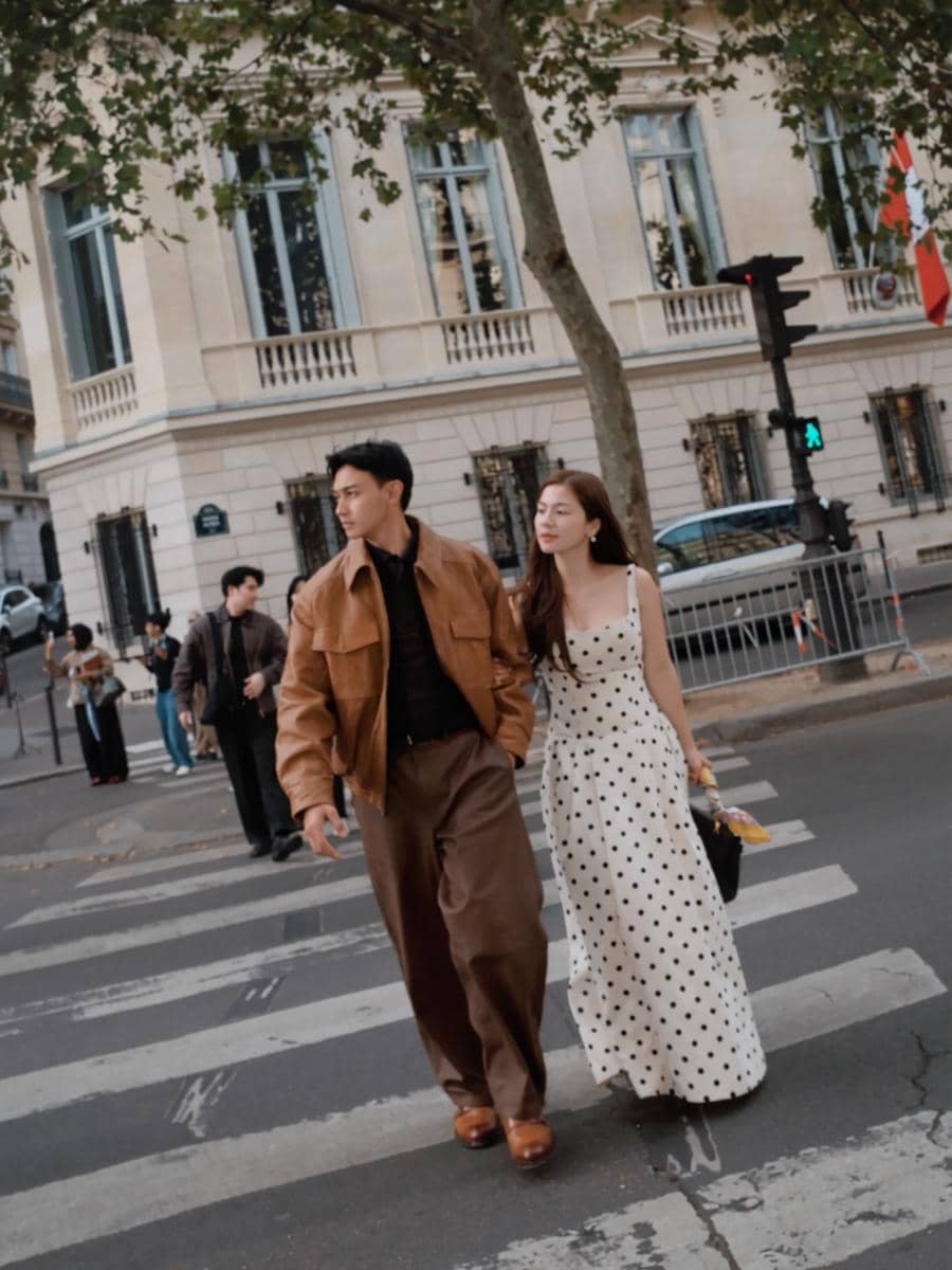 Felicya Angelista dan Caesar Hito liburan musim gugur di Paris