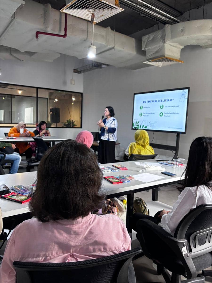 Karinka Ngabito, Expressive Arts & Grief Wellness Practitioner dan Founder Merakit Diri 