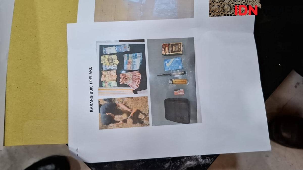Foto barang bukti yang disita dari tersangka bandar narkoba. IDN Times/Darsil Yahya