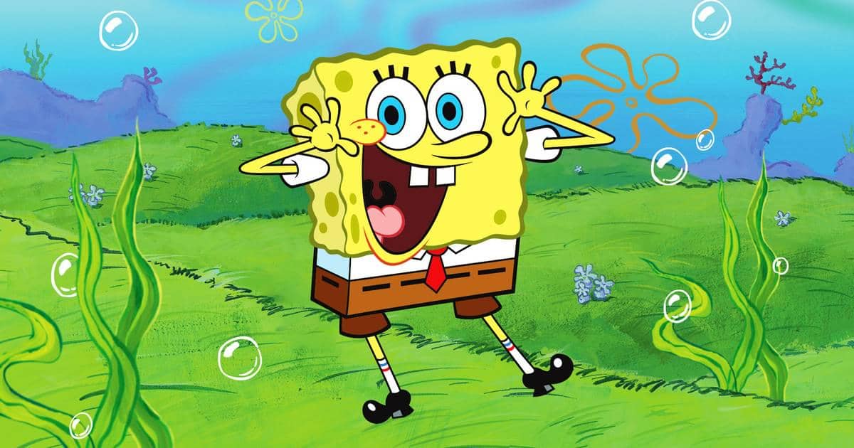 Kartun SpongeBob SquarePants.