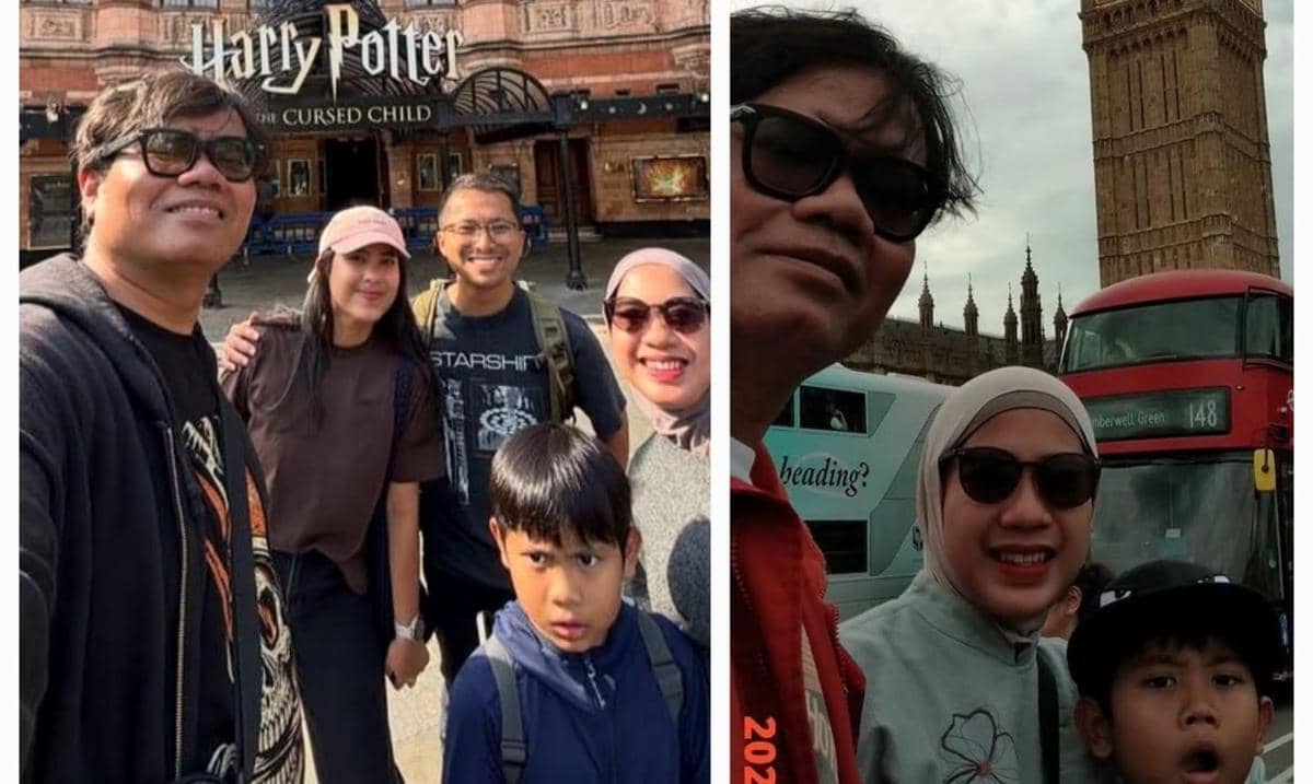Soleh Solihun Wujudkan Mimpi Ajak Keluarga Jalan-jalan di London