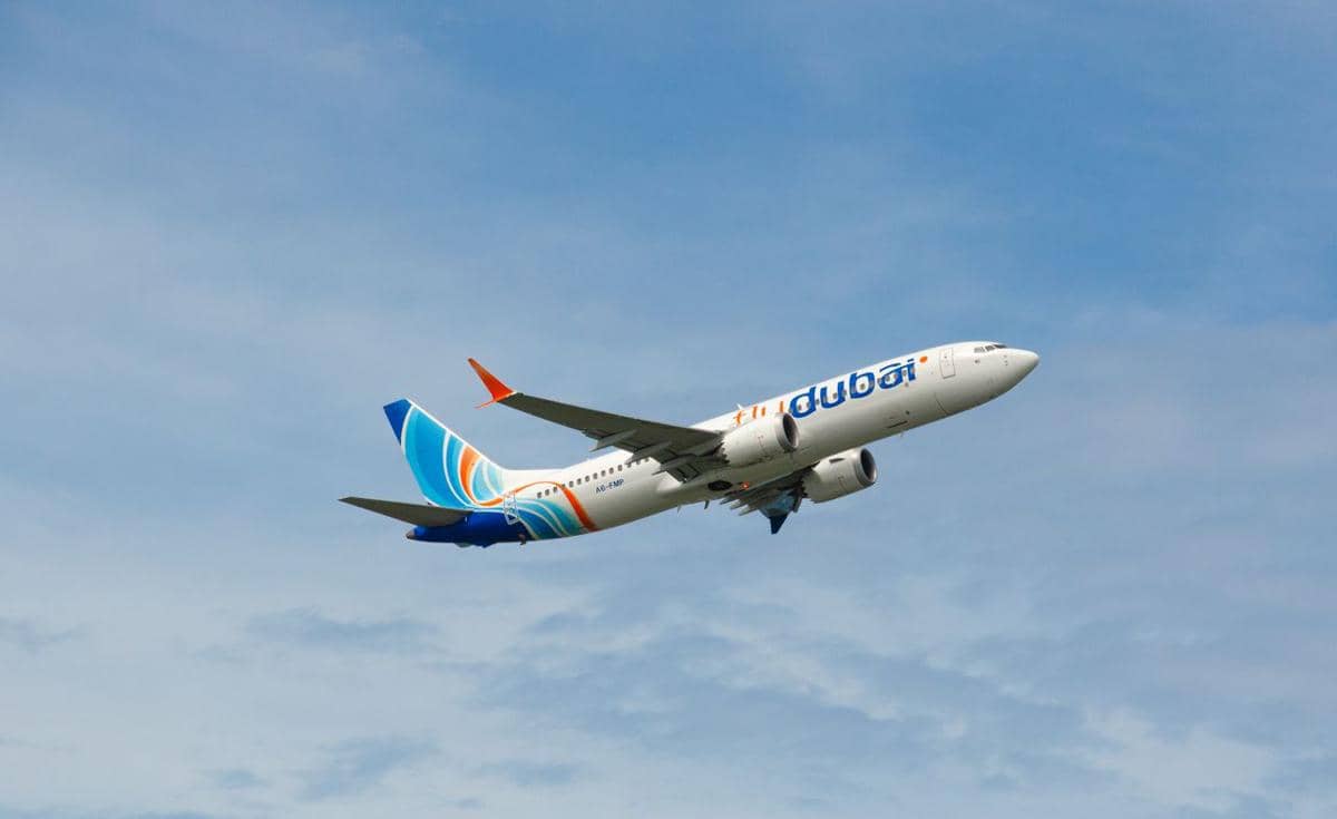 Pesawat Flydubai.