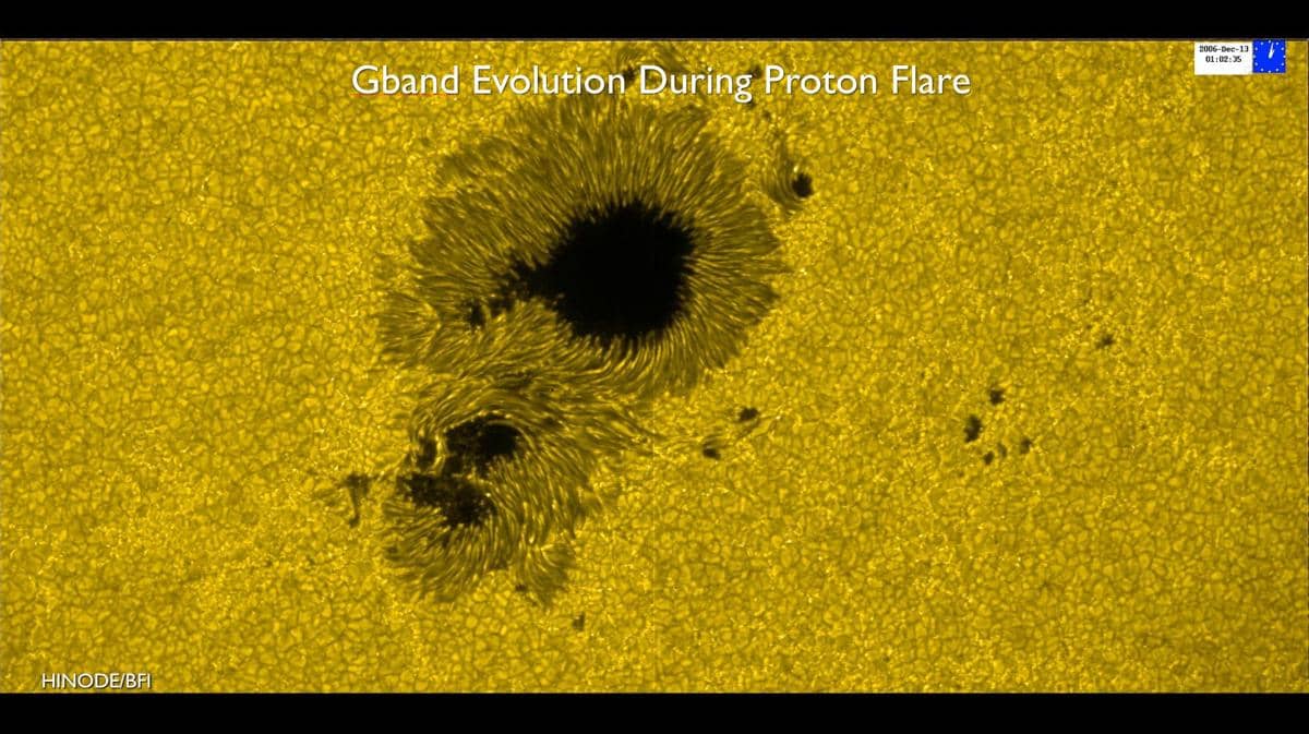 Potret sunspots 