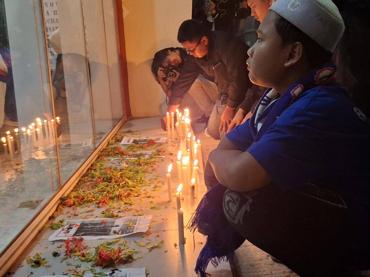 Peringatan empat tahun Tragedi Kanjuruhan untuk mengenang para korban dan peristiwa memilukan tersebut.
