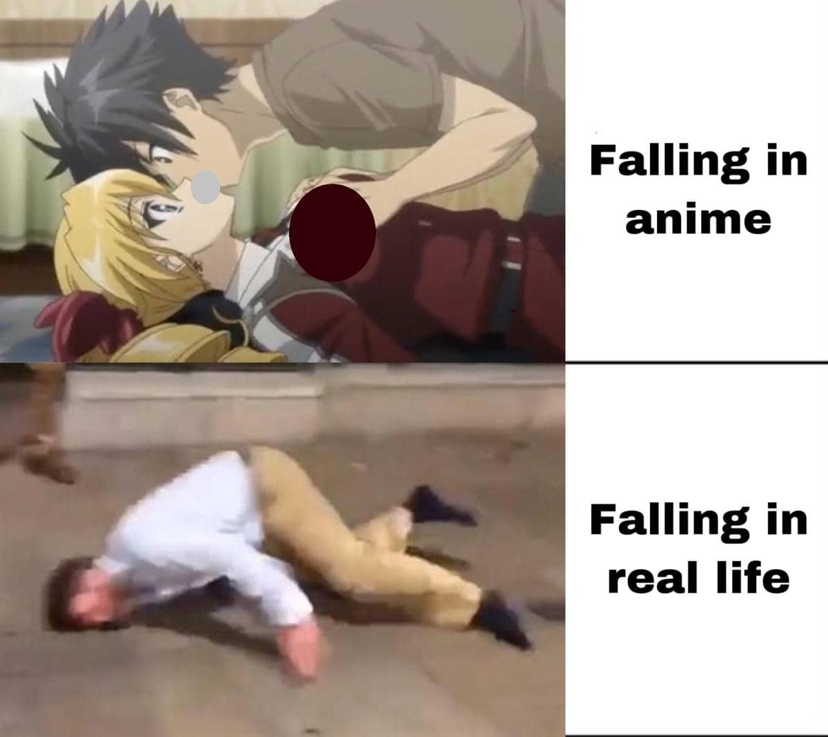 Meme anime bertema kekecewaan dengan ilustrasi karakter dan teks yang menyampaikan ekspresi frustrasi.
