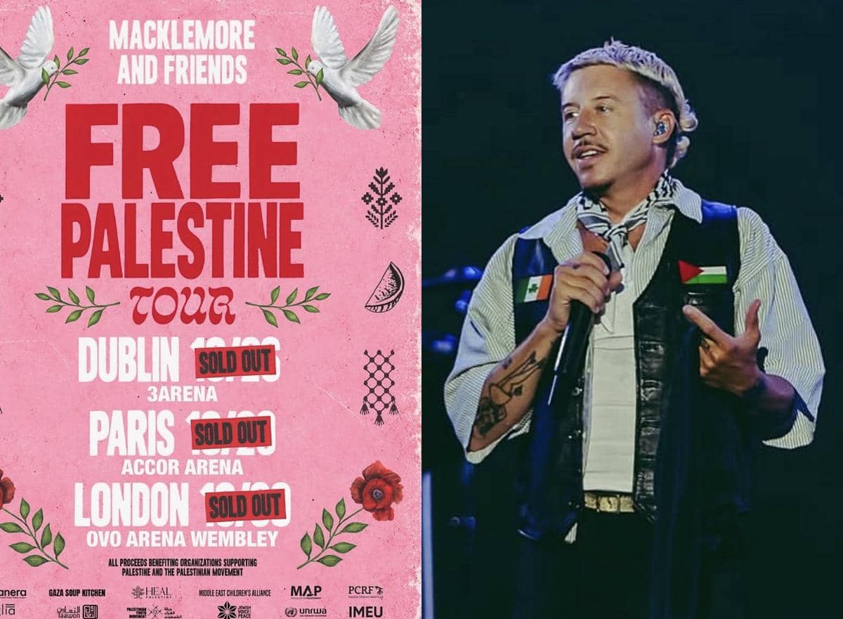 Macklemore Speechless Semua Tiket Free Palestine Tour Terjual Habis