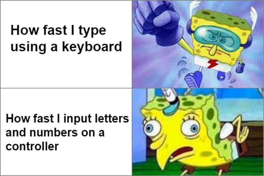 8 Meme SpongeBob tentang Keyboard, Shift Kiri Sering Dipakai