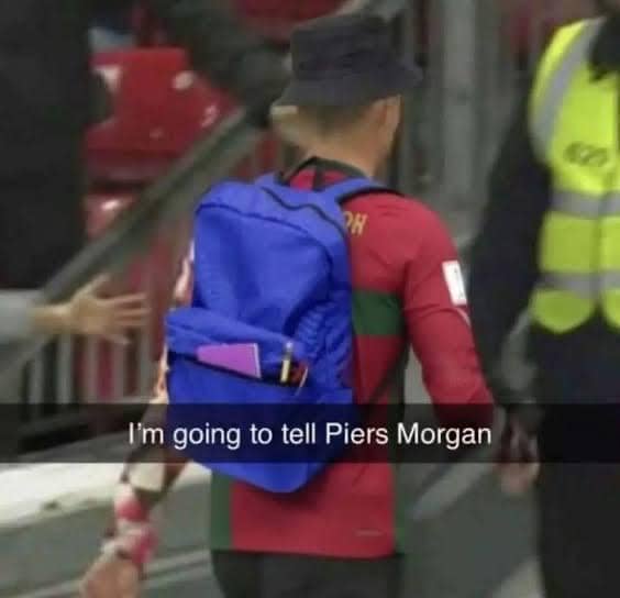 meme Ronaldo tinggalkan Timnas Portugal