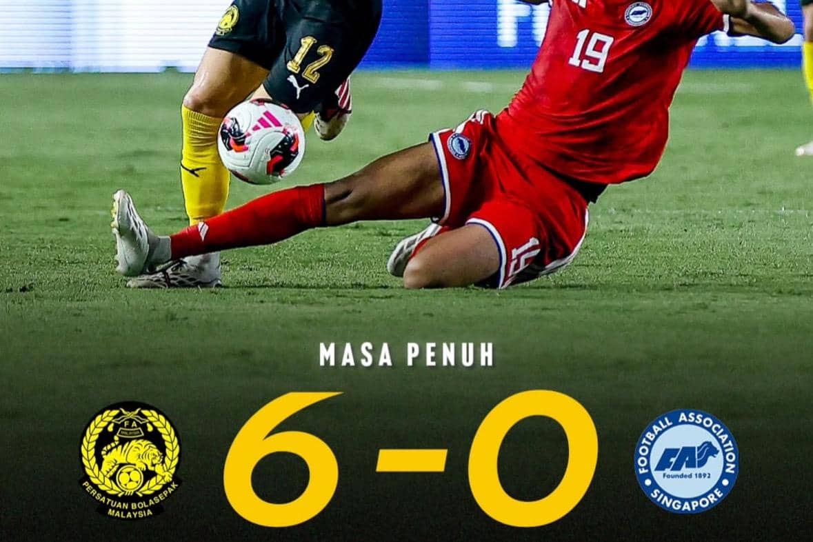 Malaysia bantai Singapura