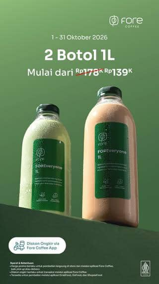 Promo Fore Coffee Oktober 2026 