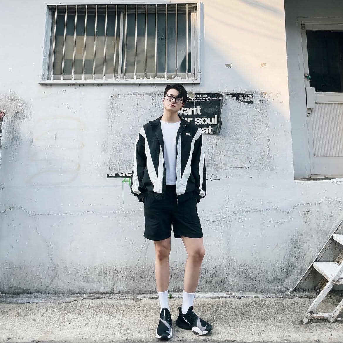 inspirasi mix and match ala Shin Seung Ho