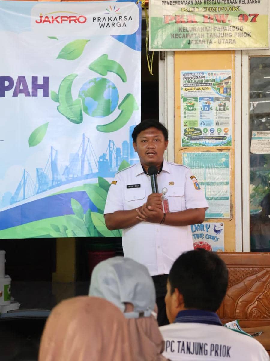 Jakpro Targetkan Pemilahan 4 Ton Sampah Bernilai Jual pada 2026
