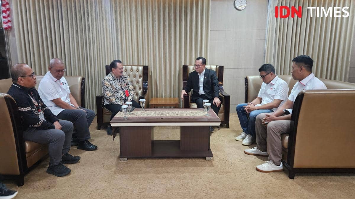 Perwakilan PMI Kabupaten Tangerang mengikuti audiensi bersama Badan Riset dan Inovasi Nasional (BRIN).