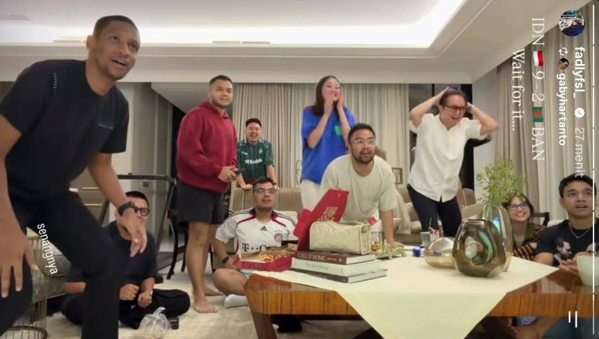 Reaksi artis Indonesia untuk kemenangan Indonesia atas Bangladesh di FIFA ASEAN Cup 2026