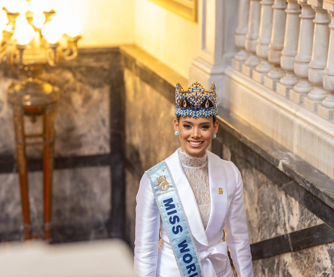 Potret Pertemuan Miss World 2026 dengan Presiden Republik Dominika