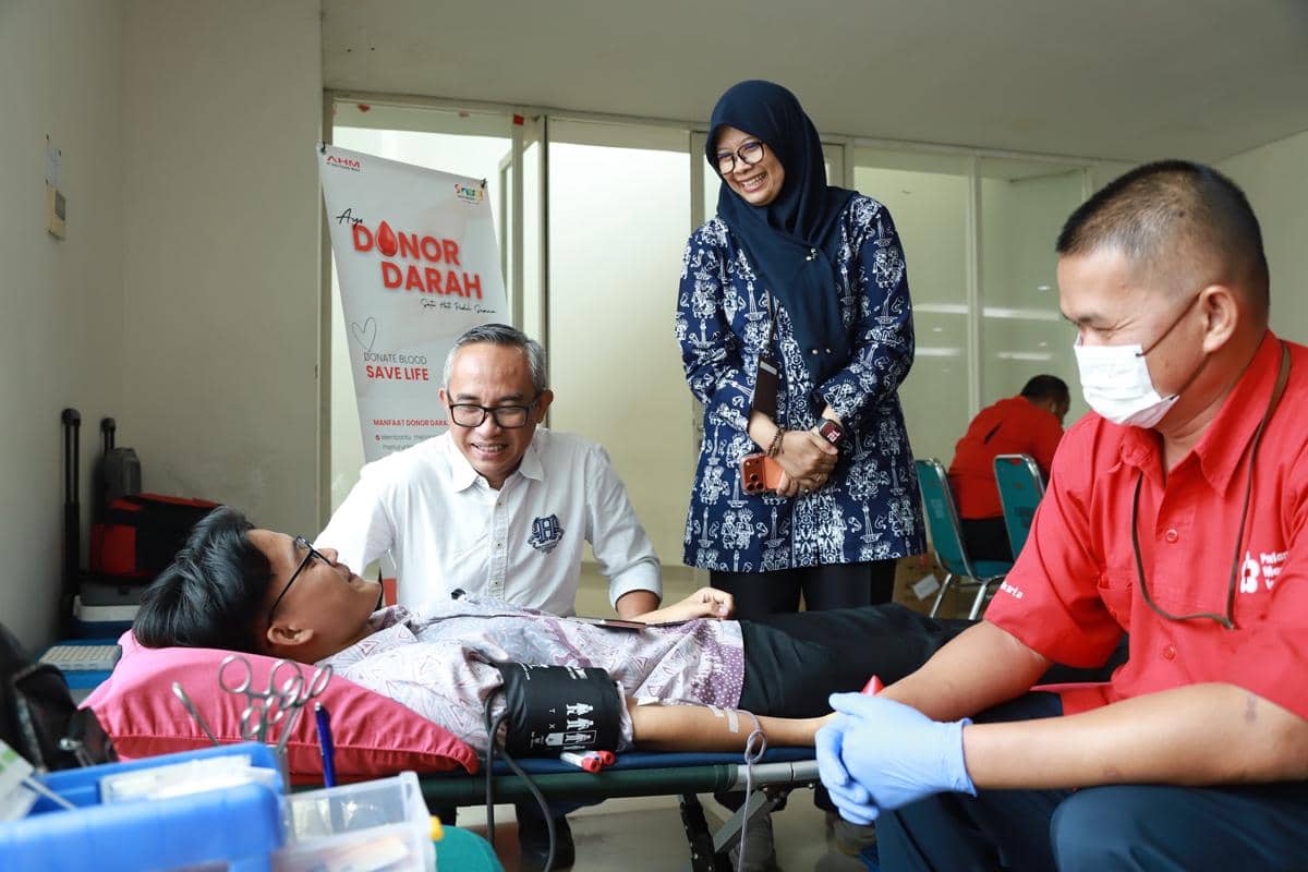 AHM Libatkan 2.179 Mahasiswa dalam Aksi Donor Darah