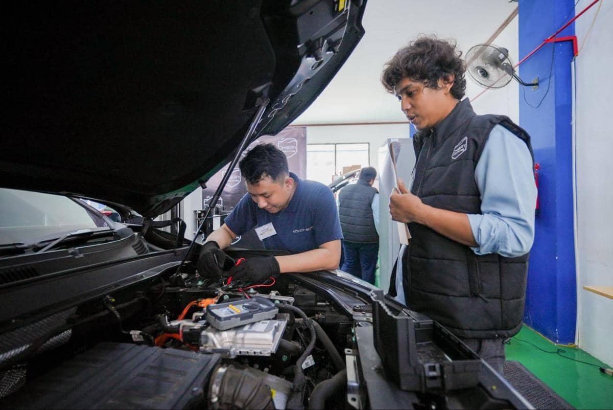 Chery Gelar Kompetisi Teknisi, Uji Kemampuan Diagnosis Kendaraan