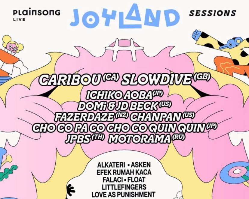 Lineup Joyland Sessions 2026 Day 1-2, Ada Siapa Saja Setiap Harinya?