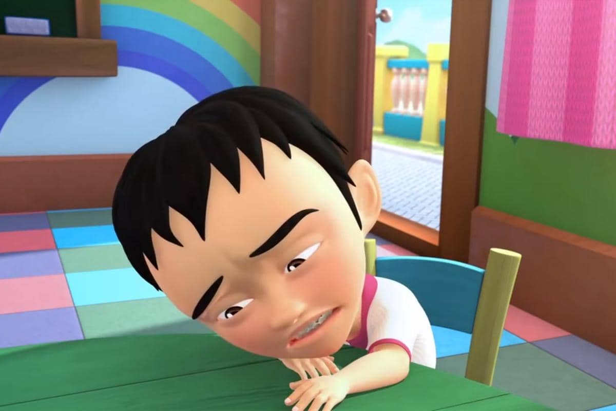 cuplikan Upin & Ipin episode Filem Upin dan Ipin