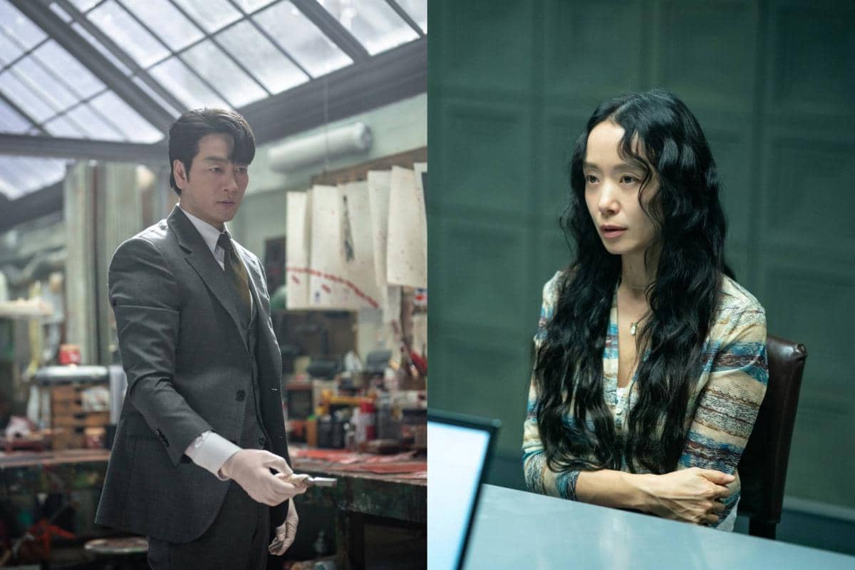 Park Hae Soo dan Jeon Do Yeon dalam drama The Price of Confession