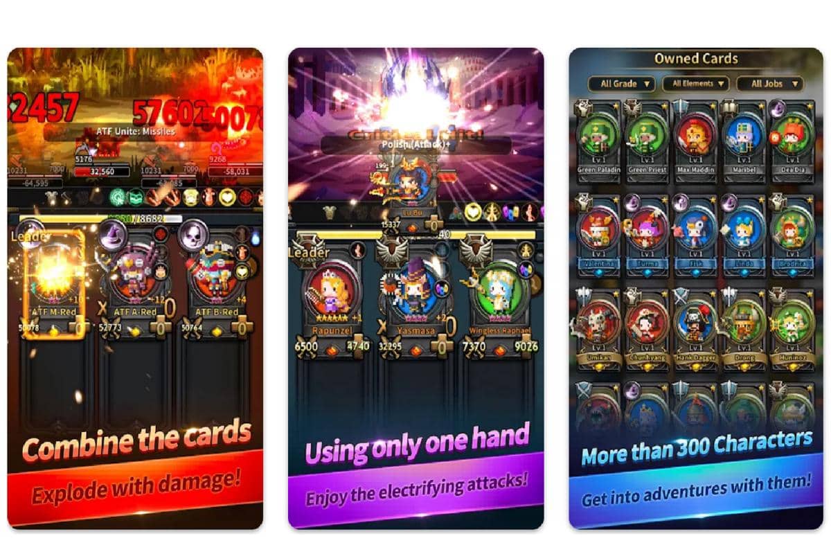 cuplikan gameplay Triple Fantasy Premium