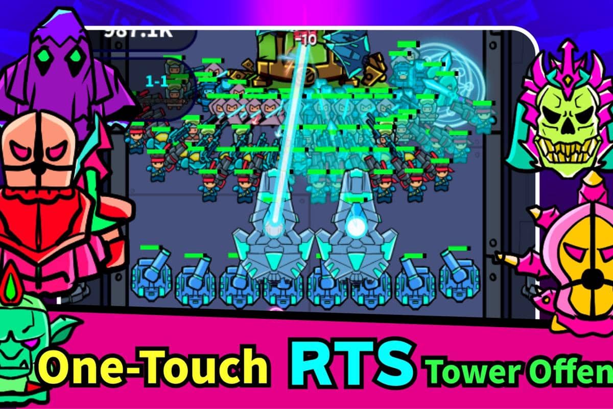 cuplikan gameplay Space Napoleon: RTS