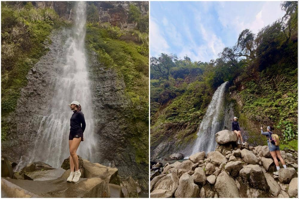 Angela Gilsha Healing di Air Terjun Cibereum, Kabupaten Cianjur!