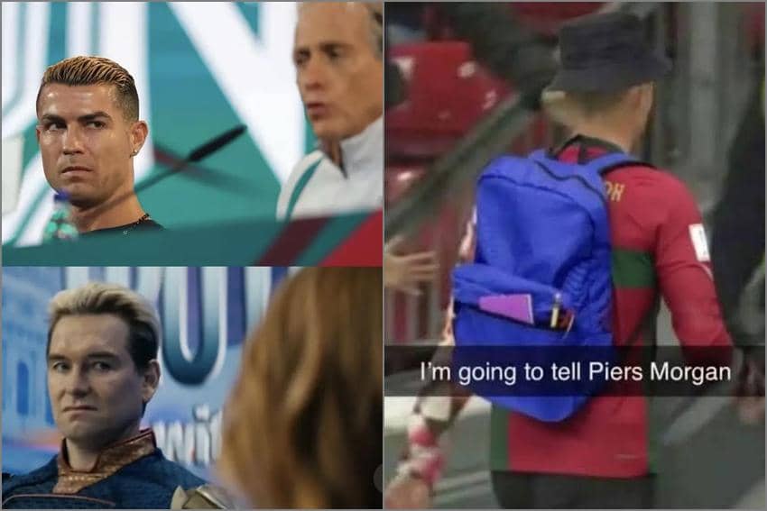 8 Meme Ronaldo Tinggalkan Timnas Portugal, Dikhianati?