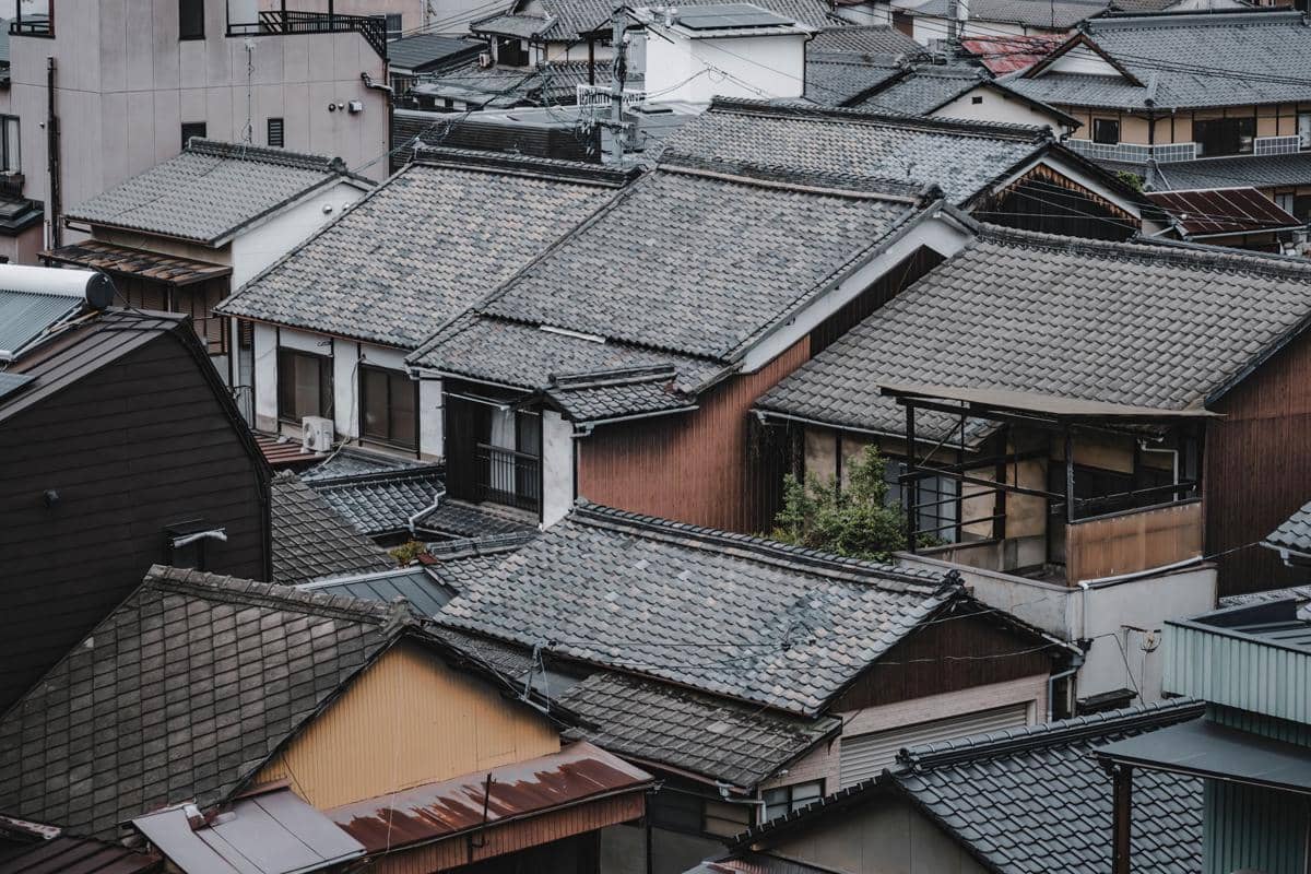 ilustrasi rumah di Jepang