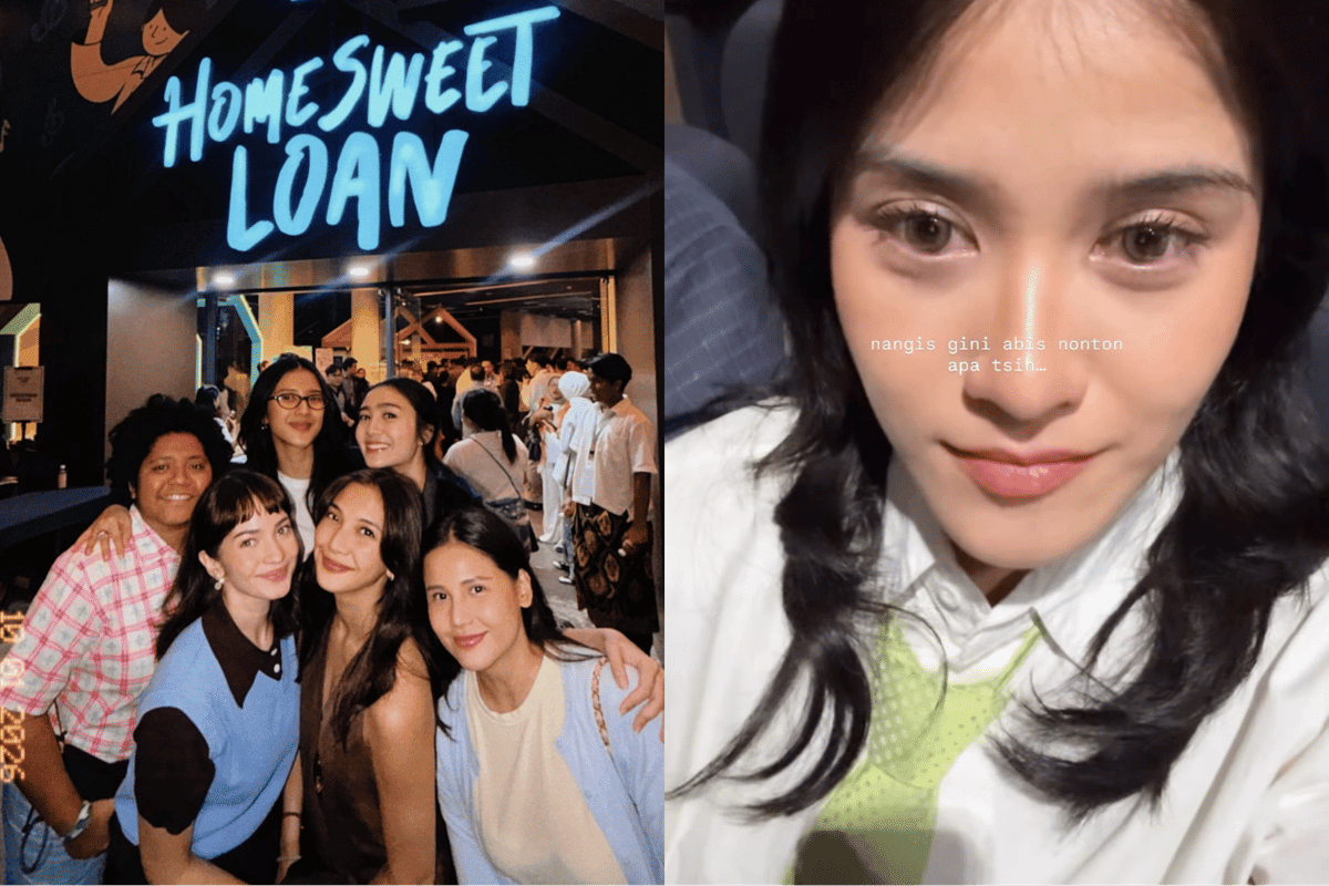 7 Potret Artis Nonton Musikal Home Sweet Loan, Banyak Pemain Filmnya