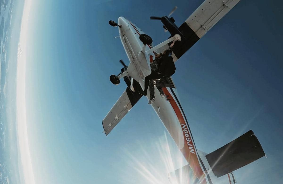 Callista Arum jajal skydiving di Washington
