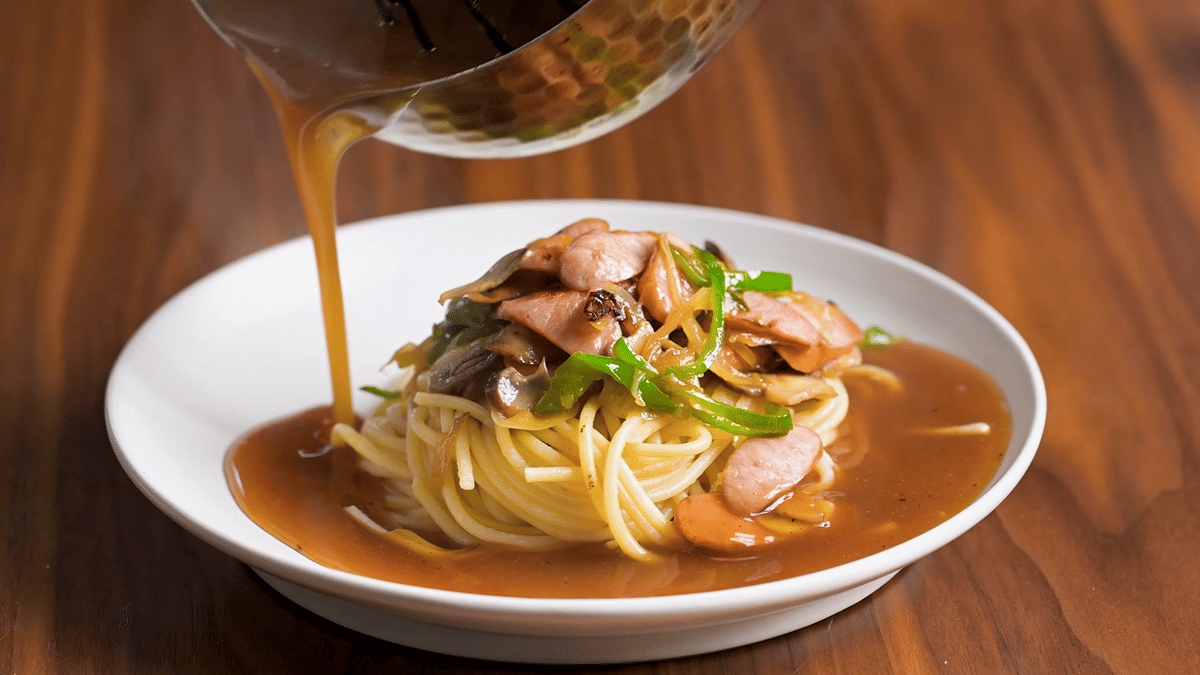 Ankake spaghetti.