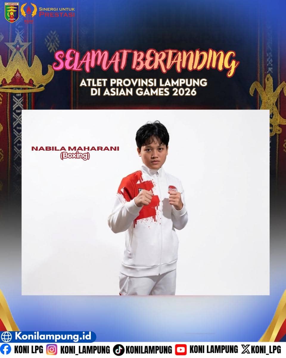 Atlet Lampung yang berangkat ke Asian Games. (Instagram: KONI Lampung)