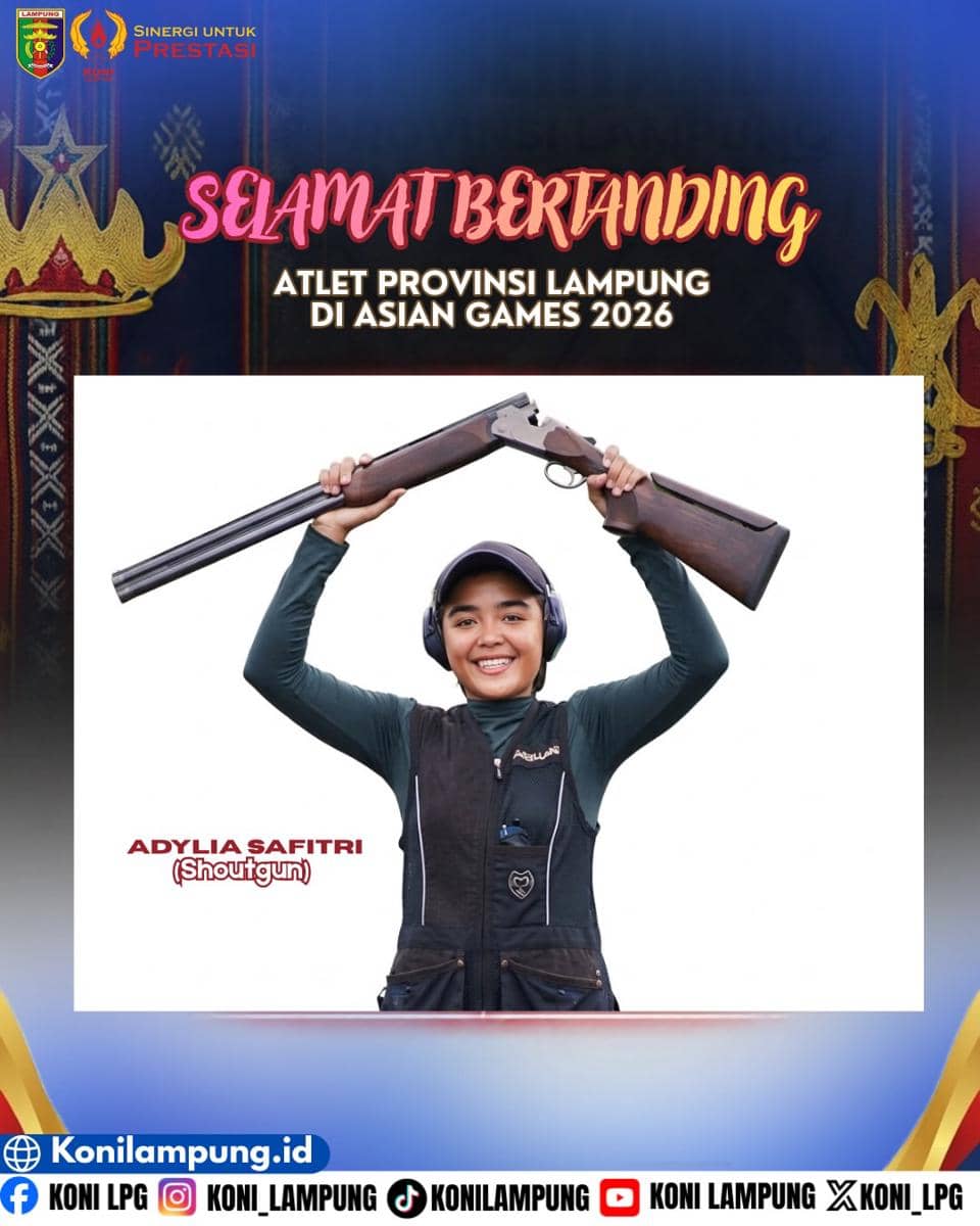 Atlet Lampung yang berangkat ke Asian Games. (Instagram: KONI Lampung)