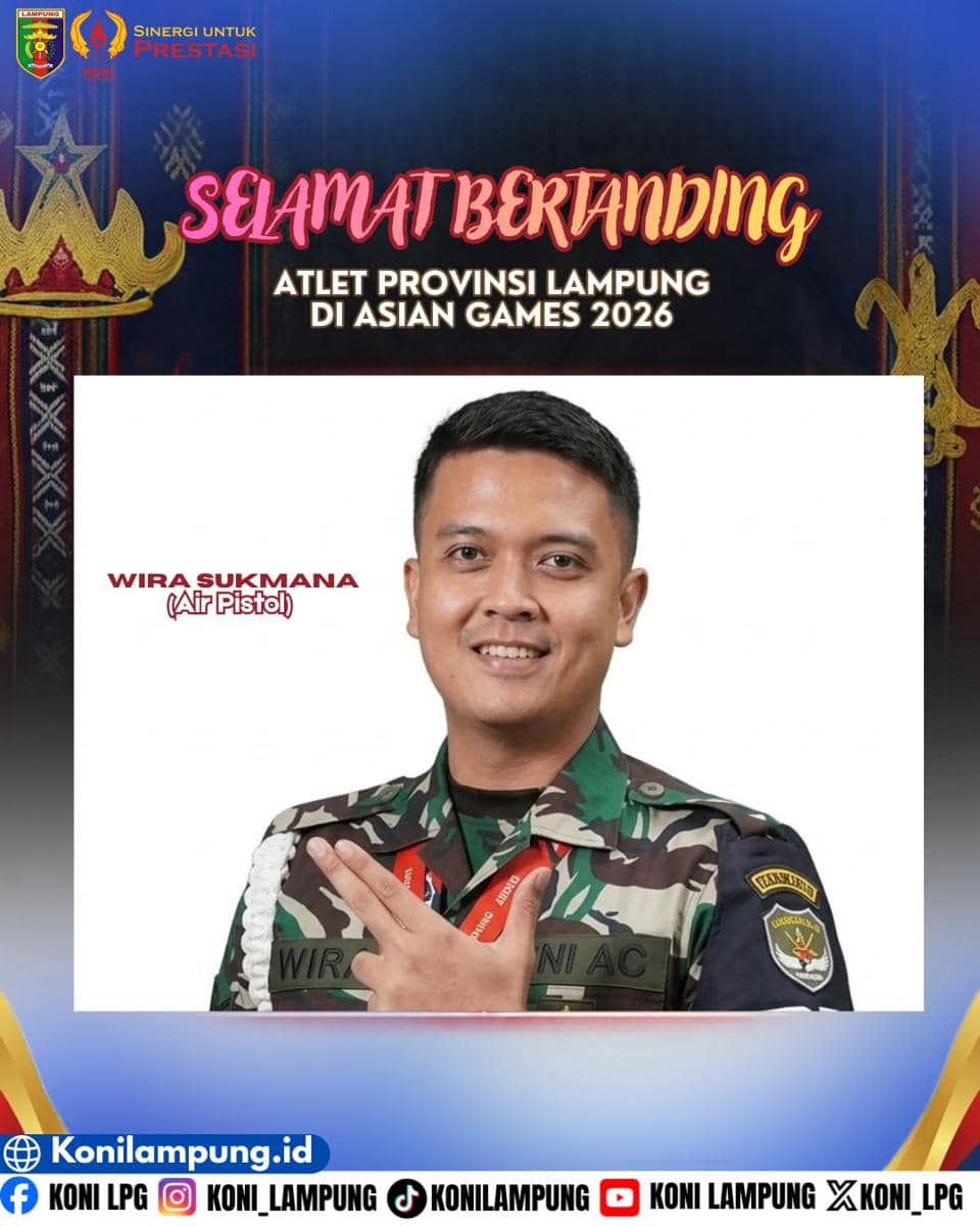 Atlet Lampung yang berangkat ke Asian Games. (Instagram: KONI Lampung)