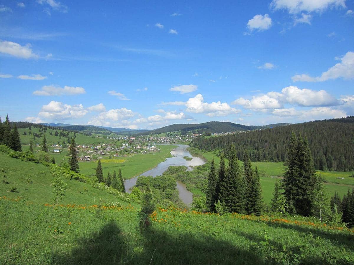 potret wilayah Kemerovo Oblast