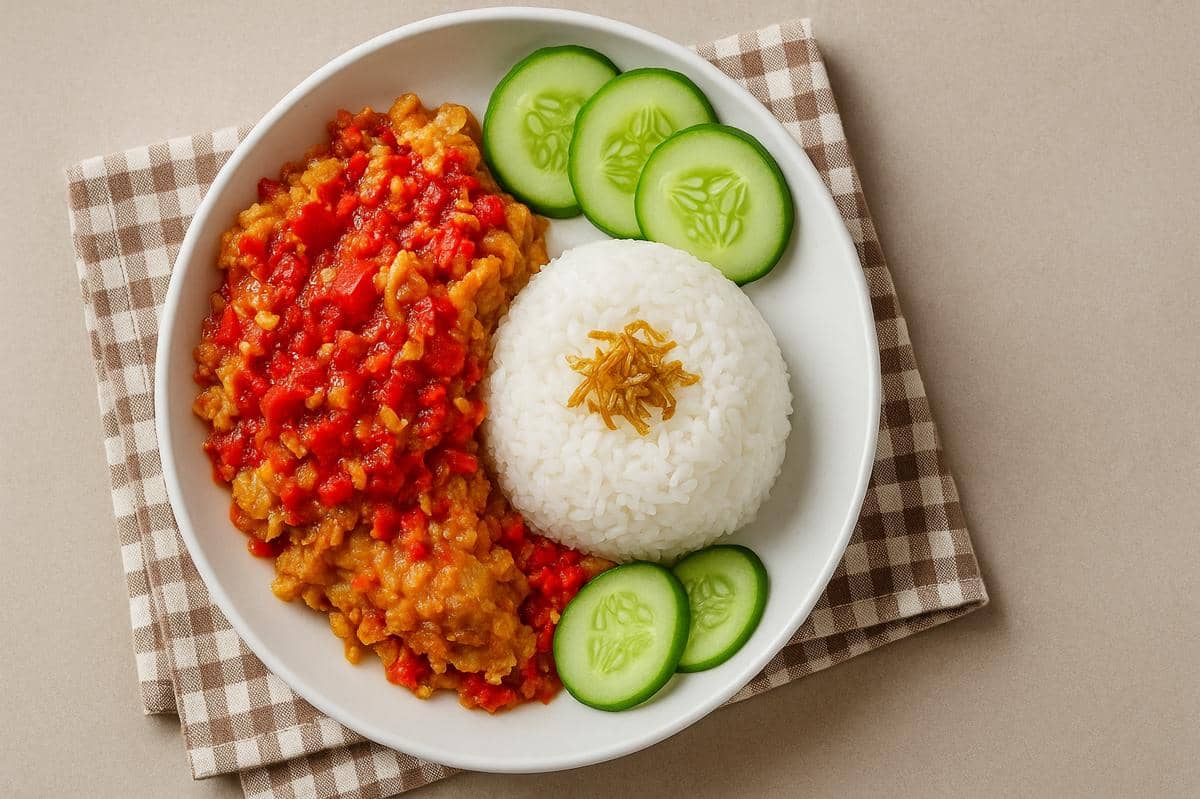 Resep Sambal Geprek Tahan Lama, Pedas Gurihnya Bikin Ketagihan