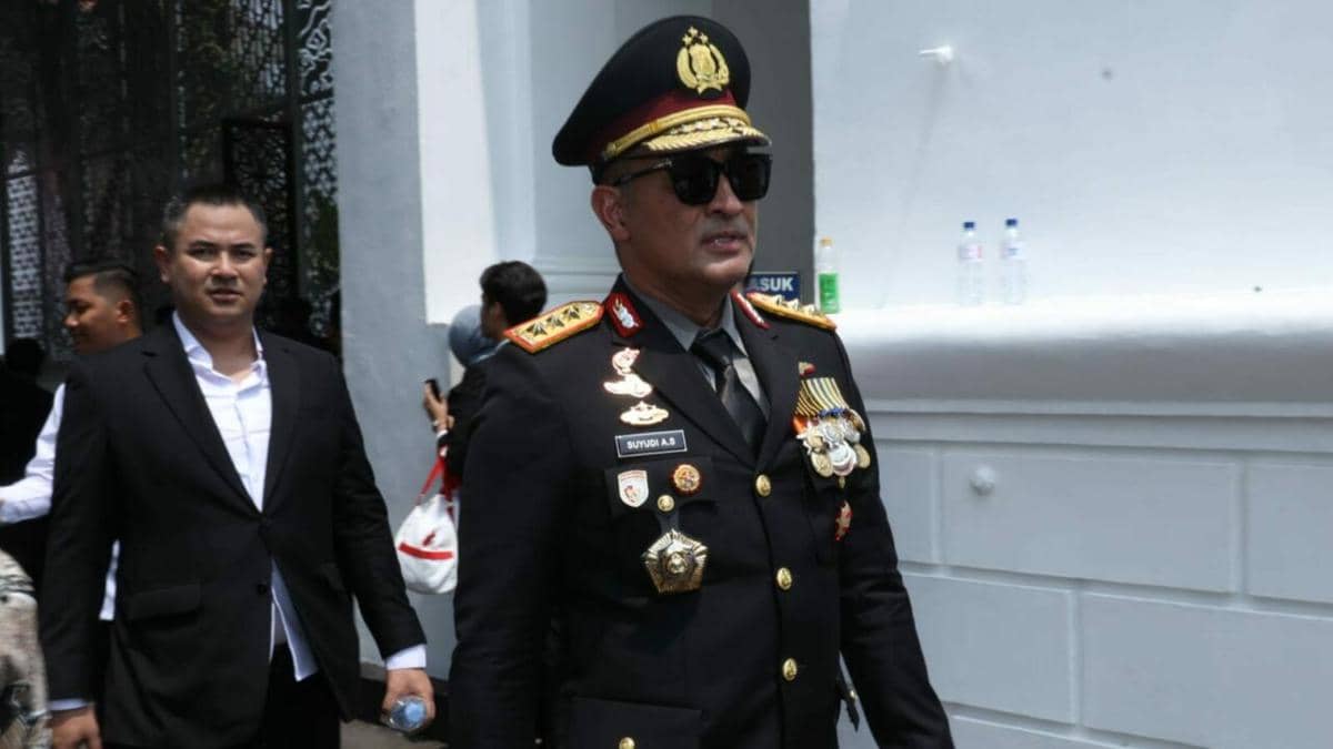 Suyudi Tiba di Istana Jelang Dilantik Sebagai Kapolri