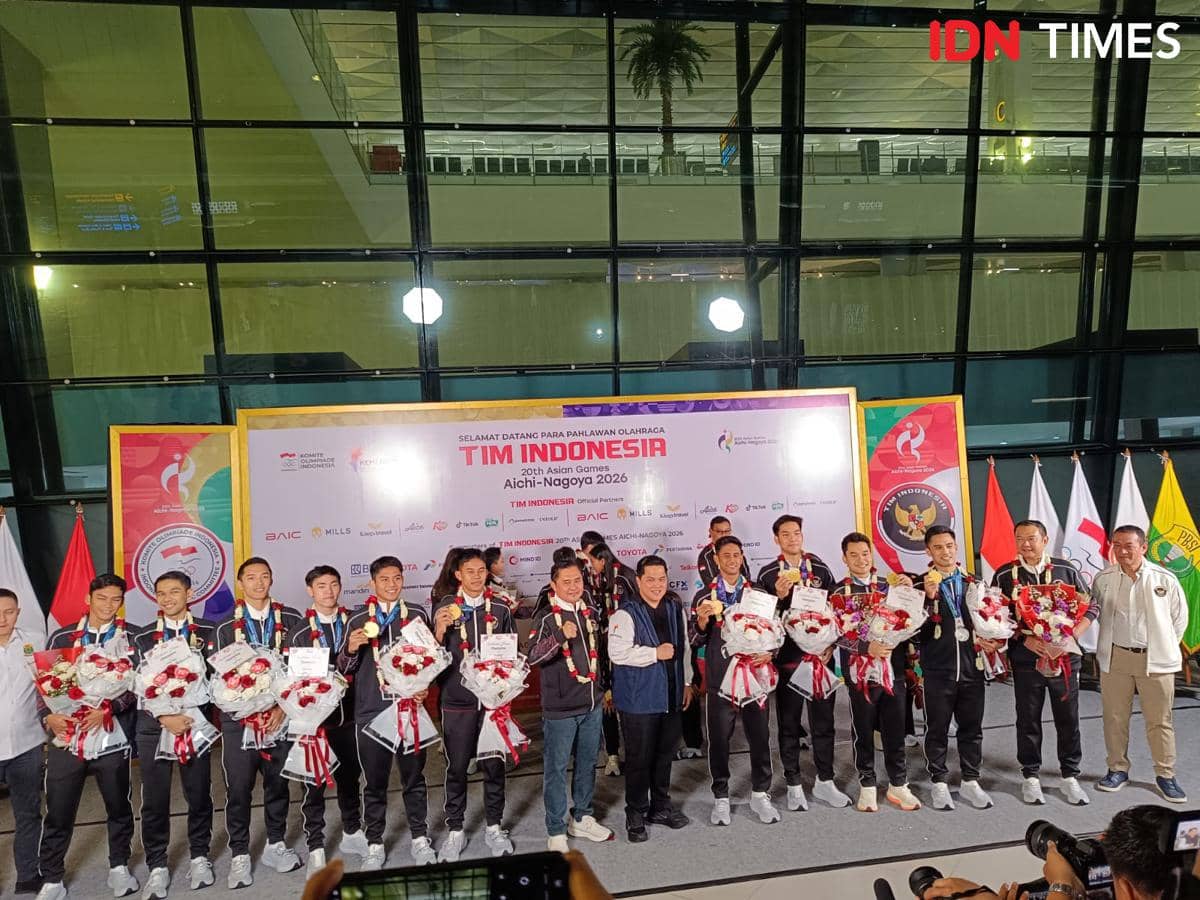 Pahlawan Emas, Tim Bulu Tangkis dan Angkat Besi Tiba di Indonesia