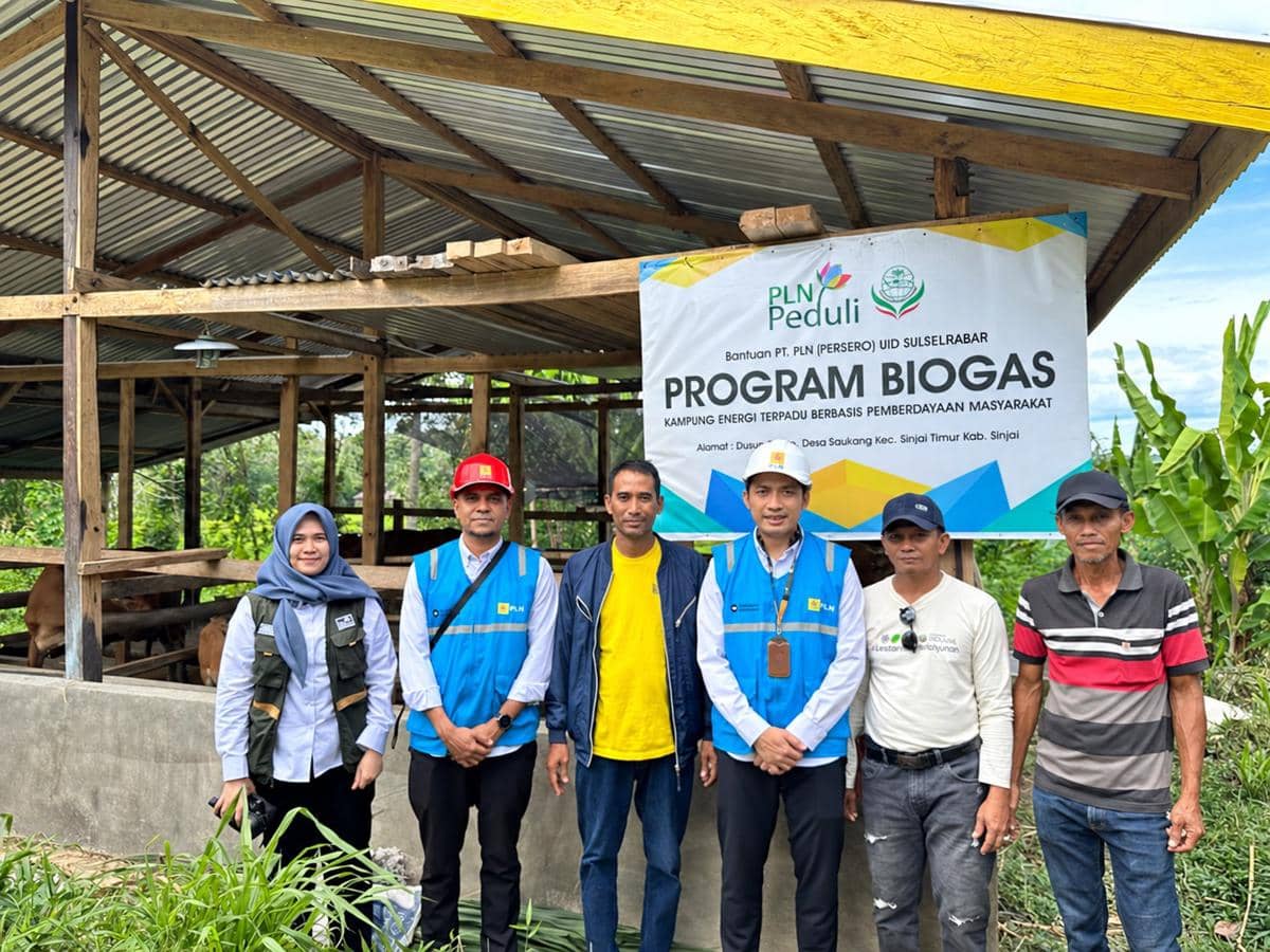 Program Kampung Energi Mandiri Saukang dikembangkan PLN bersama Yayasan Peduli Bangsa (YPB) Sinjai, pemerintah setempat, dan masyarakat. (Do