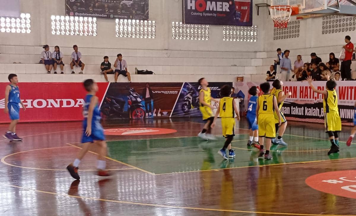 Wahidin Cup Jadi Panggung Kompetisi Basket Pelajar Sumatra Utara