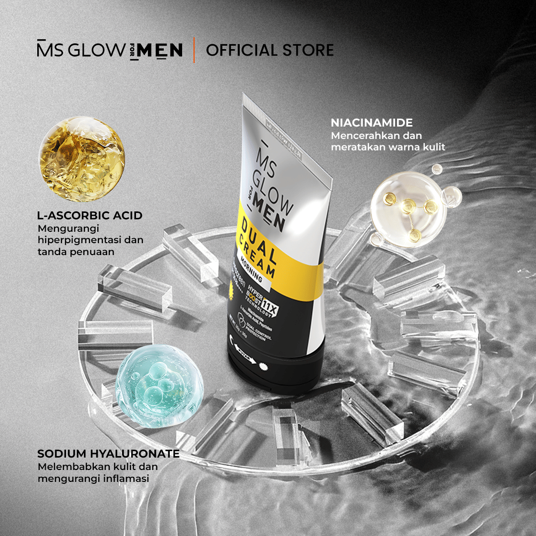 MS Glow For Men Dual Cream
