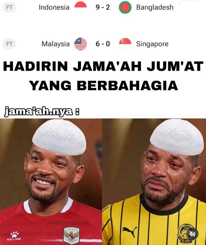 meme sepak bola