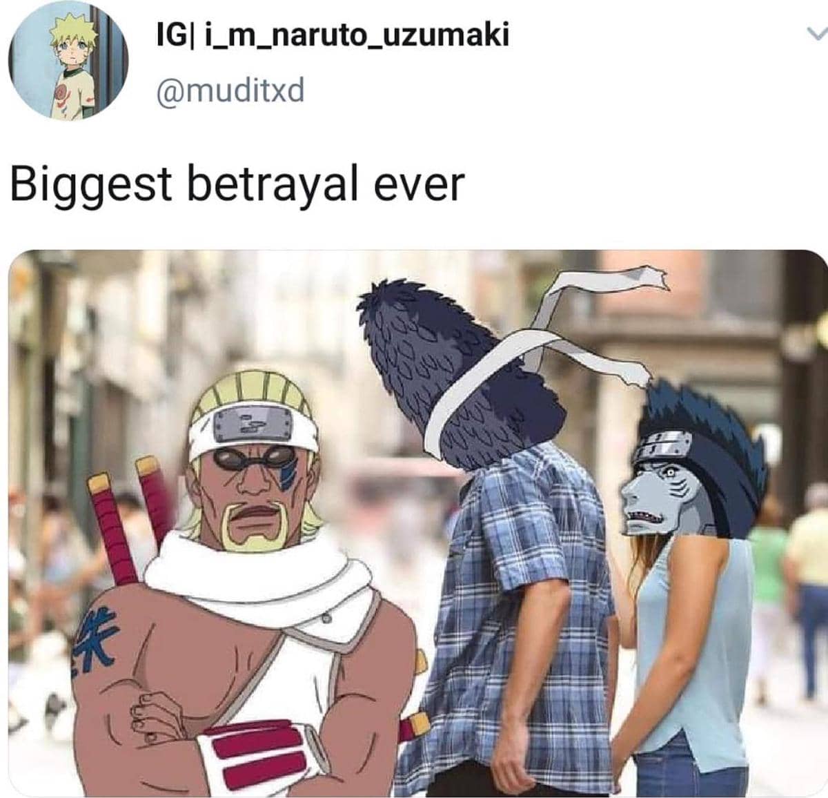 meme Naruto tentang pedang