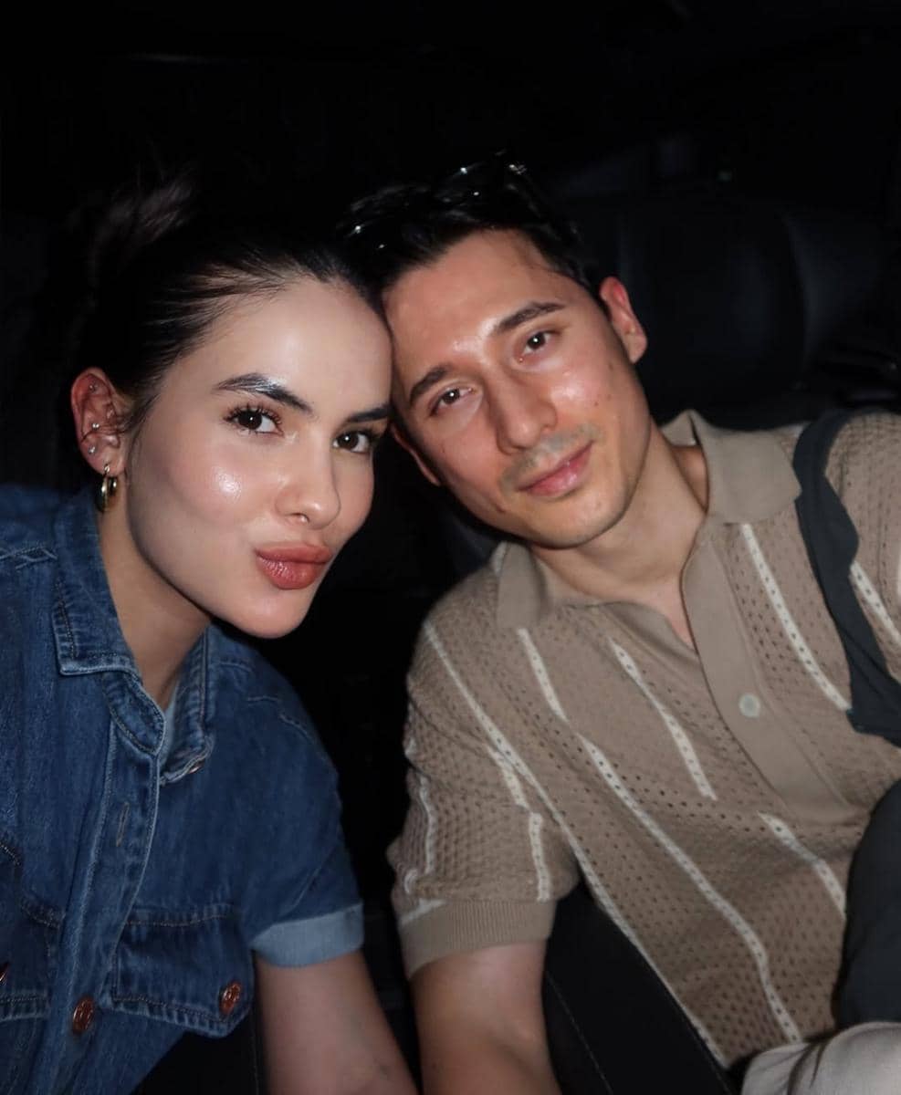 Steffi Zamora dan Nino Fernandez berpose bersama untuk foto yang diunggah di akun Instagram Nino Fernandez.