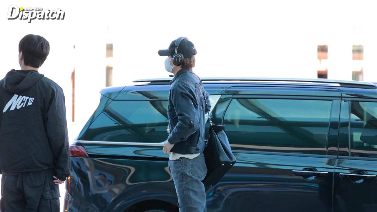 Taeyong NCT 127 di Bandara Incheon OTW ke Indonesia