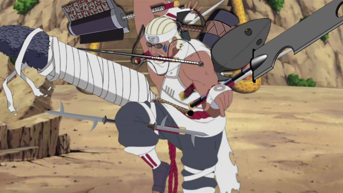 meme Naruto tentang pedang